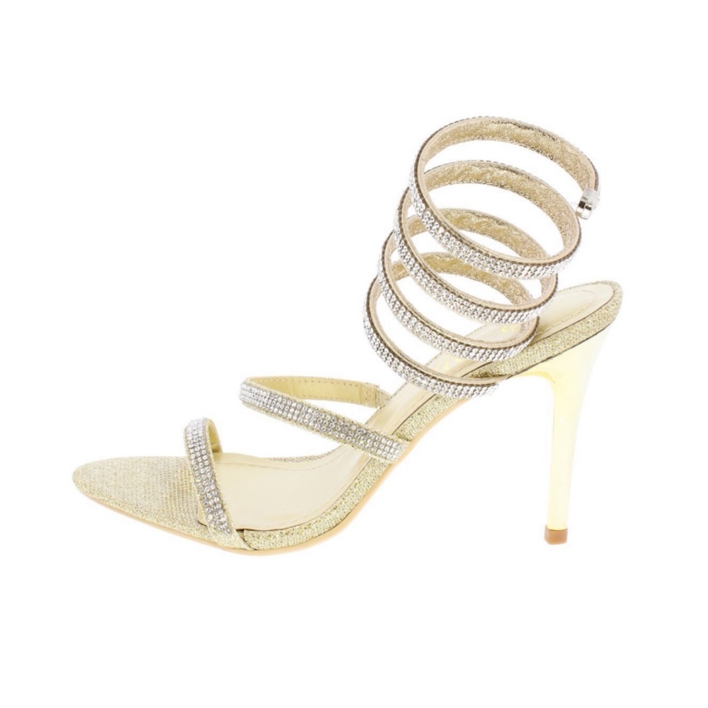 2PK  Good Silhouette Rhinestones Heels